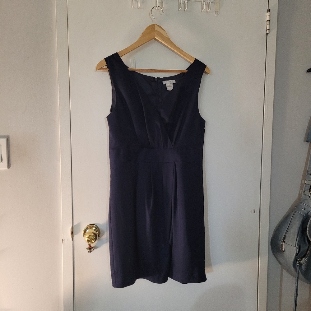 Alfred Sung Navy Dress Medium
